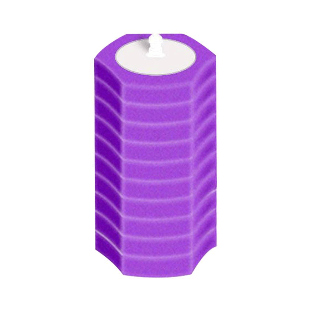 Lively® Violet Brosse de toilette jetable avec liquide de nettoyage | Lively